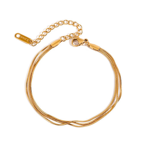 Armband subtiel - goud