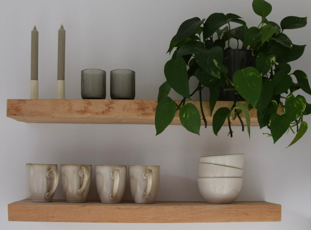 Thee/koffie mok - beige