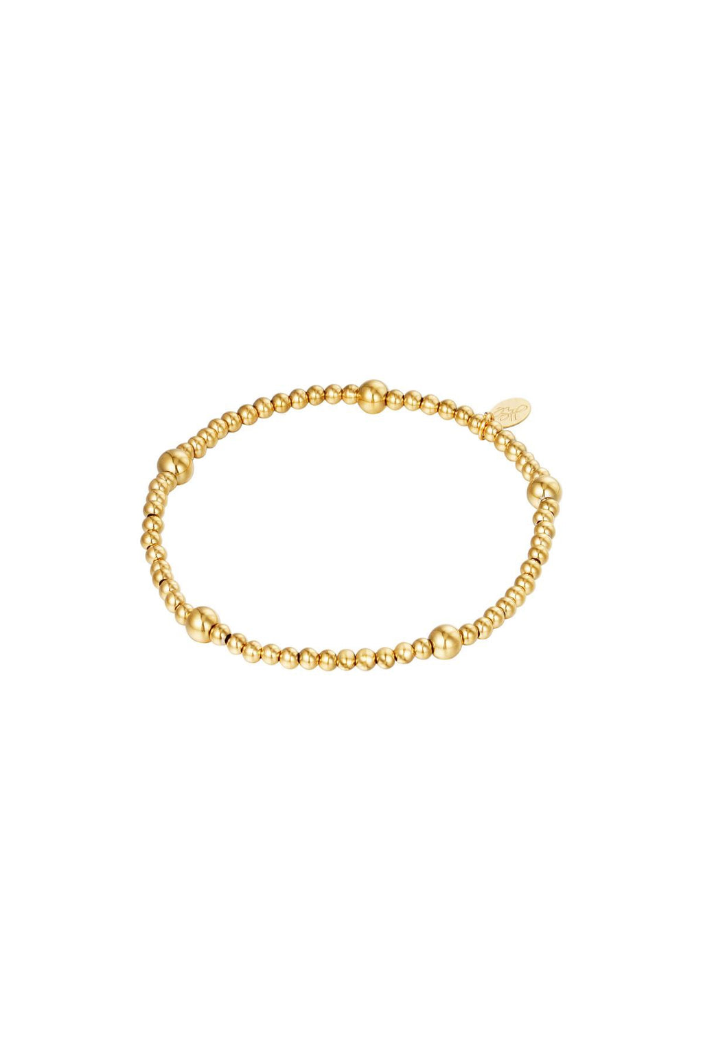 Kralen armband - goud