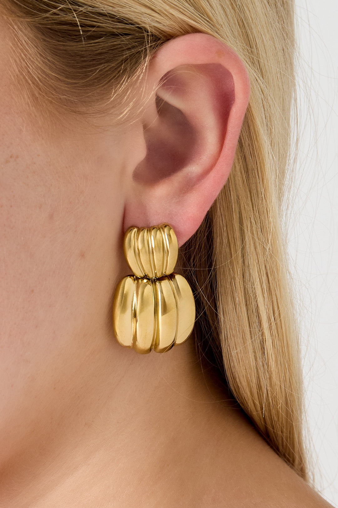 Oorbellen casual - goud