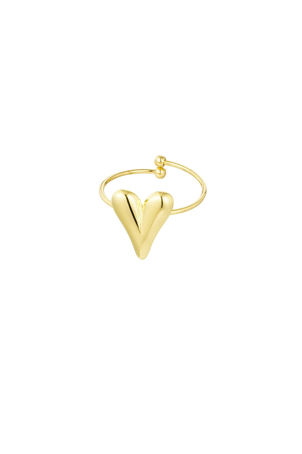 Hartjes ring - goud