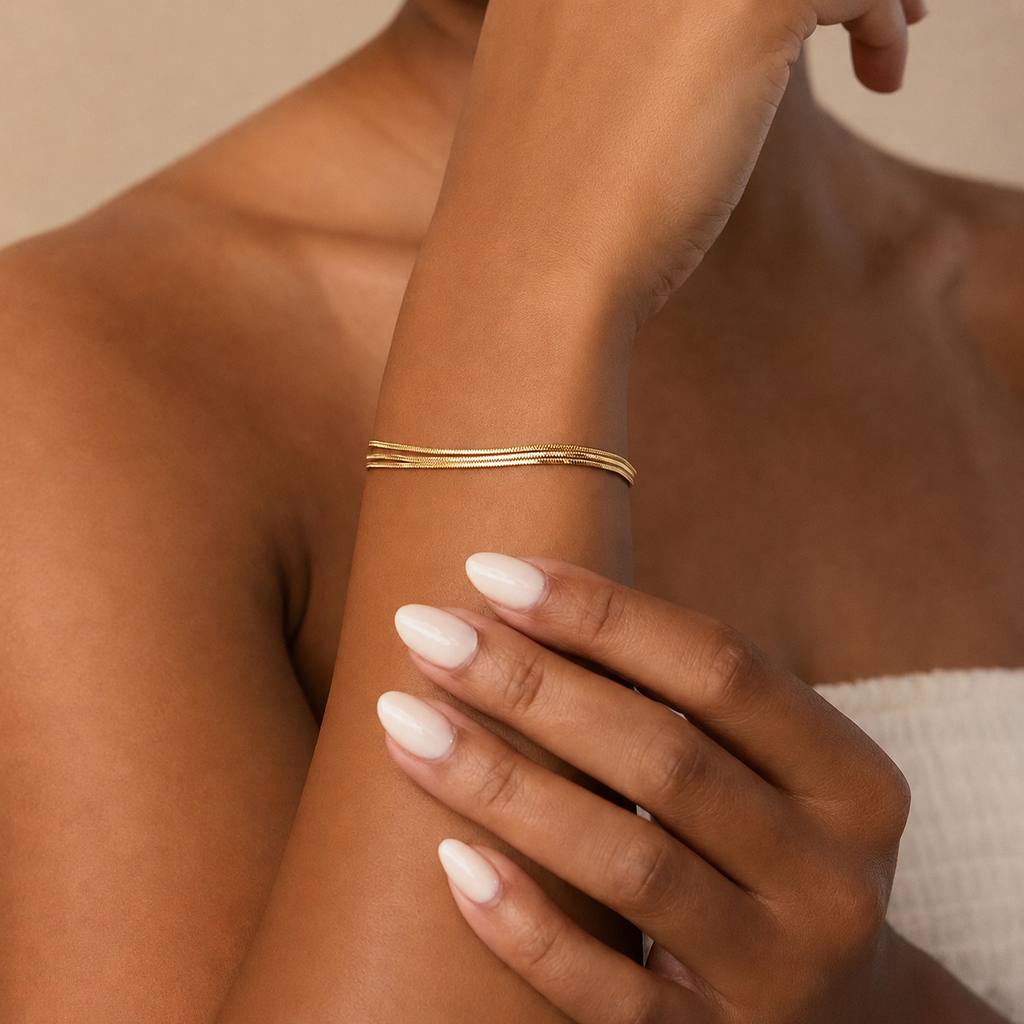 Armband subtiel - goud