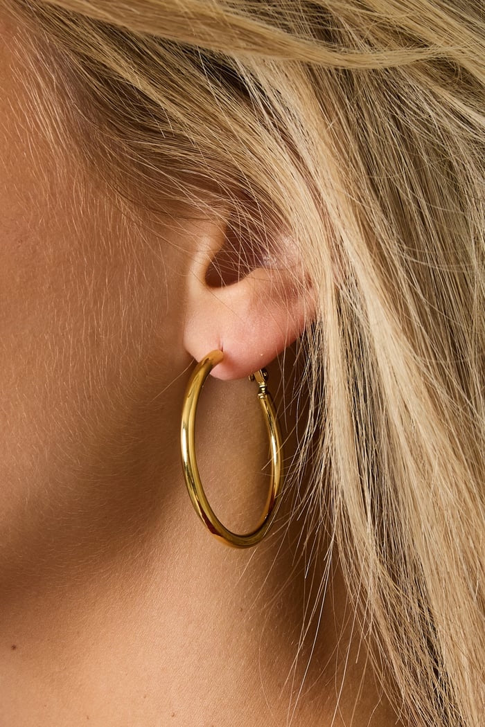 Basic hoops - goud