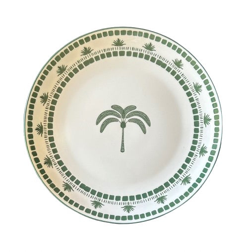 Dinerbord - palmboom
