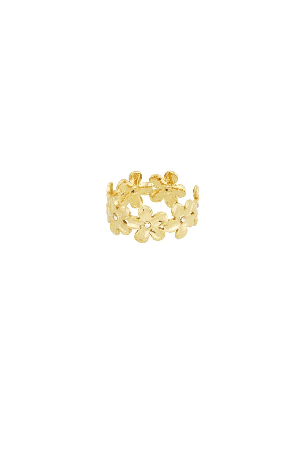 Flower ring - goud