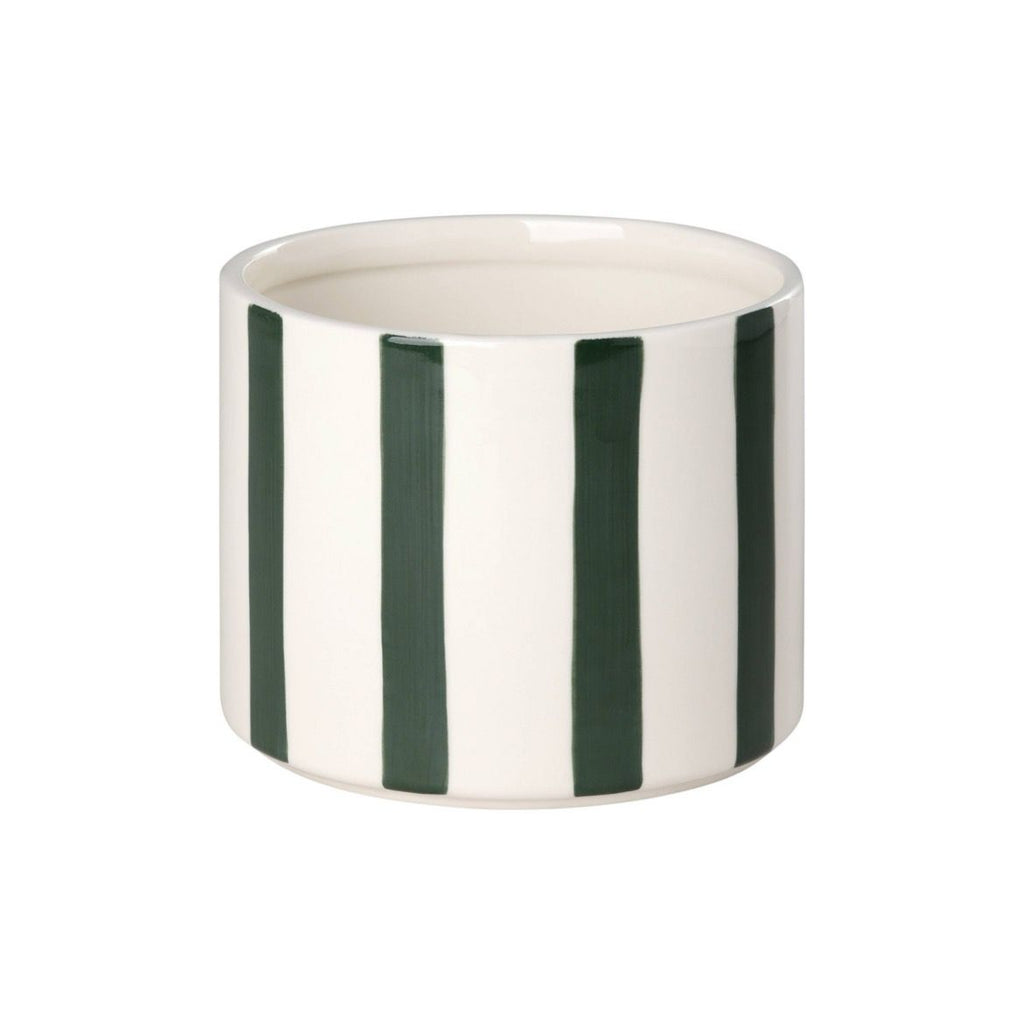 Pot - groen/wit