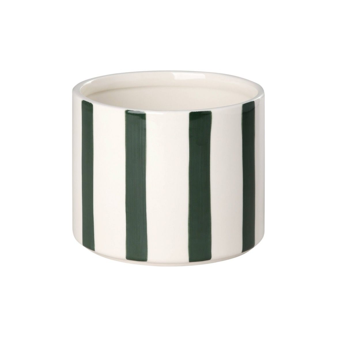 Pot - groen/wit