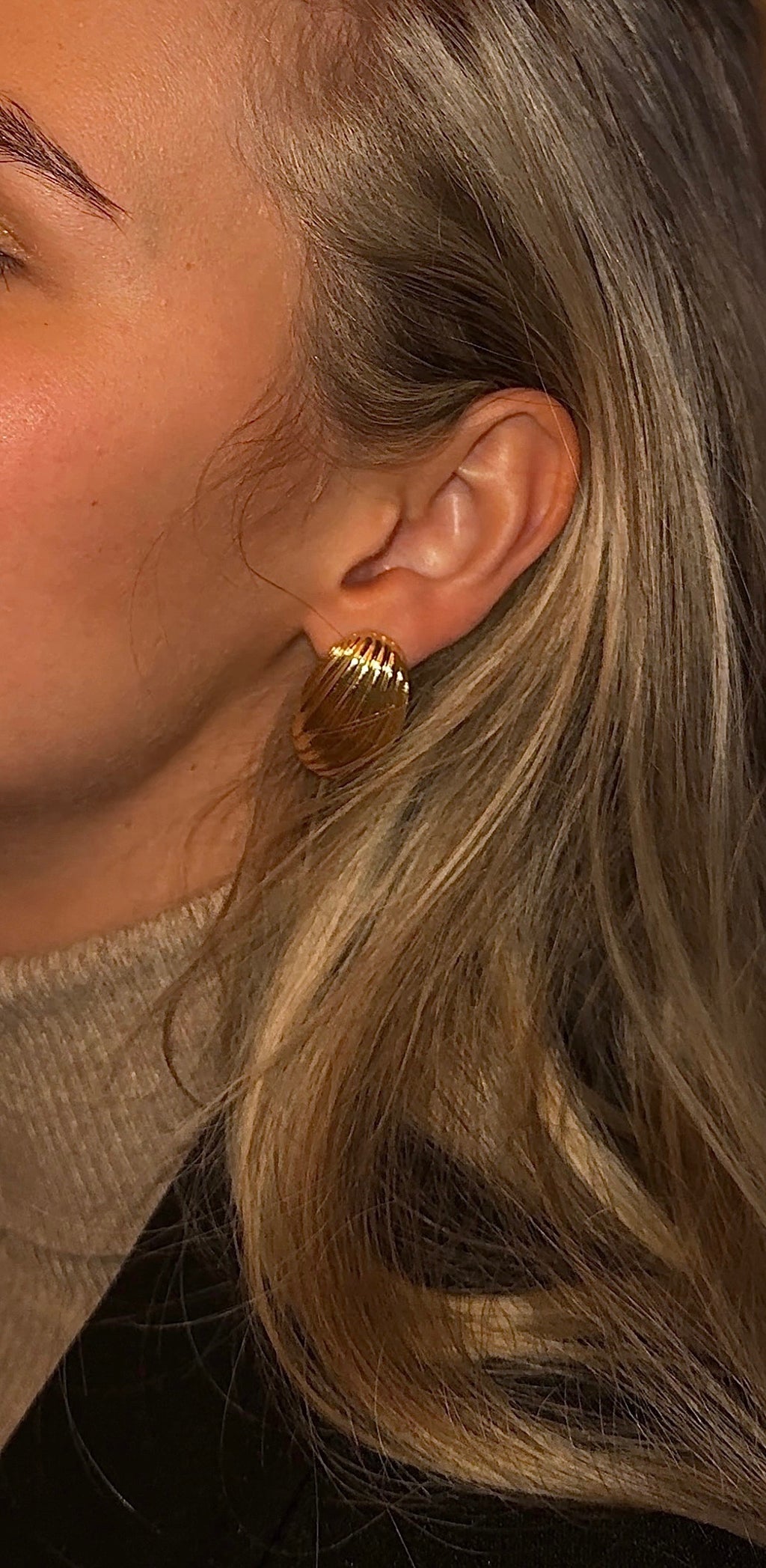 Royal glam oorbellen - goud