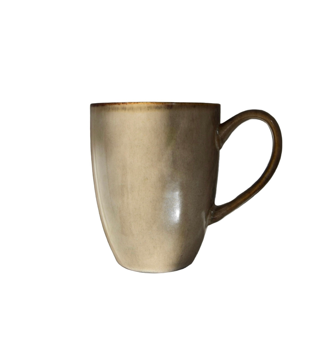 Thee/koffie mok - beige