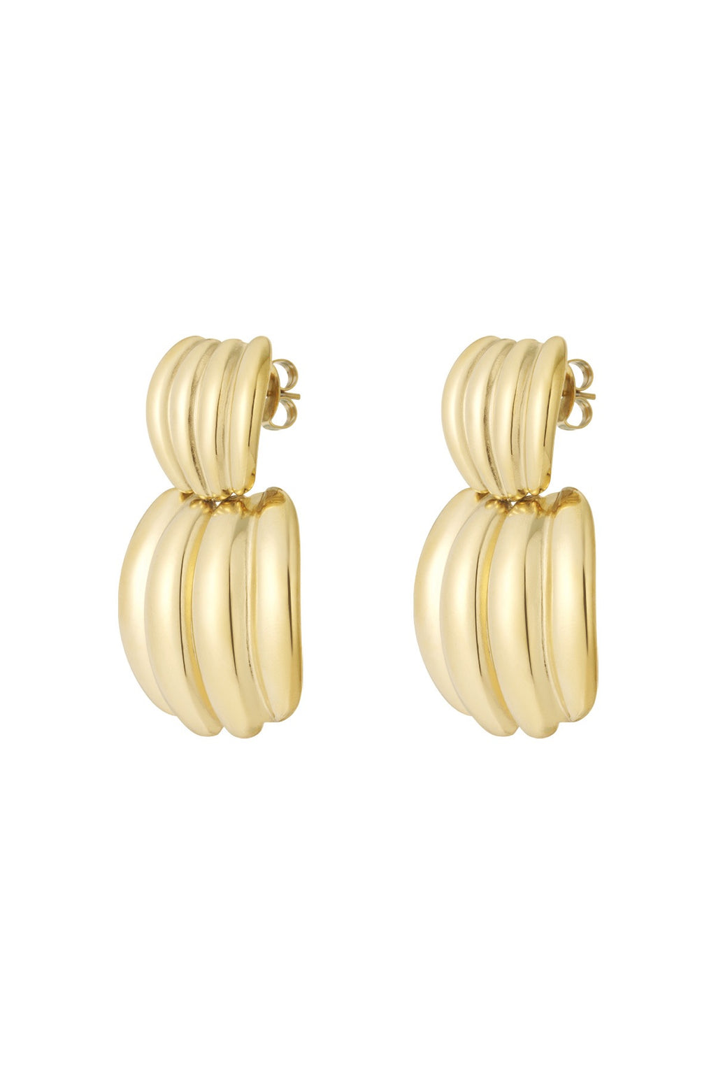 Oorbellen casual - goud