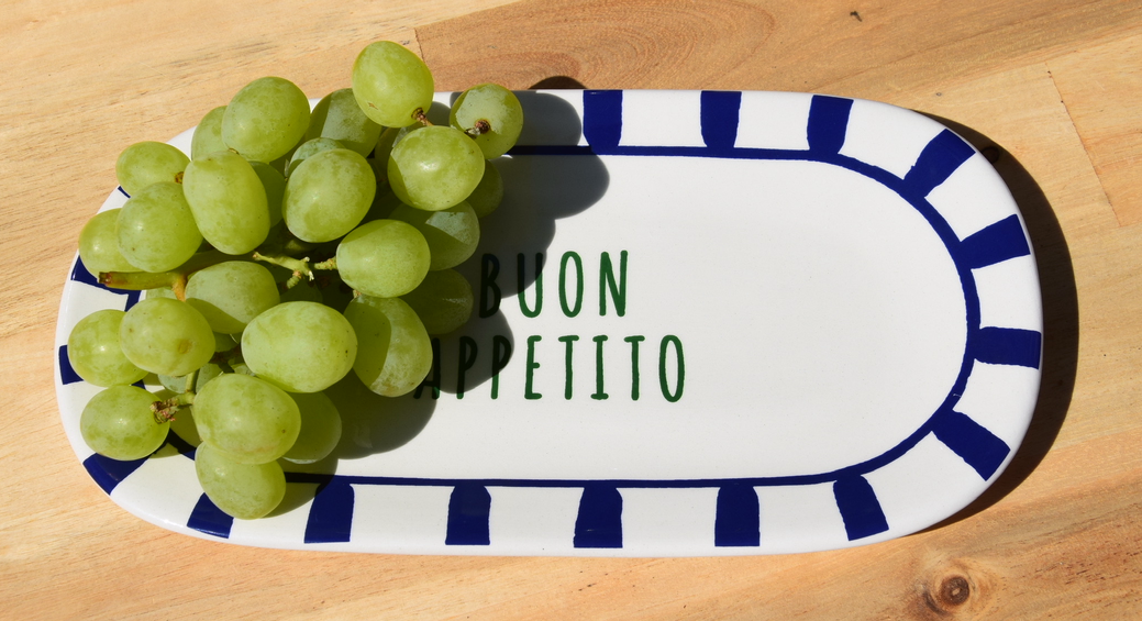 Buon Appetito tapas bord - blauw